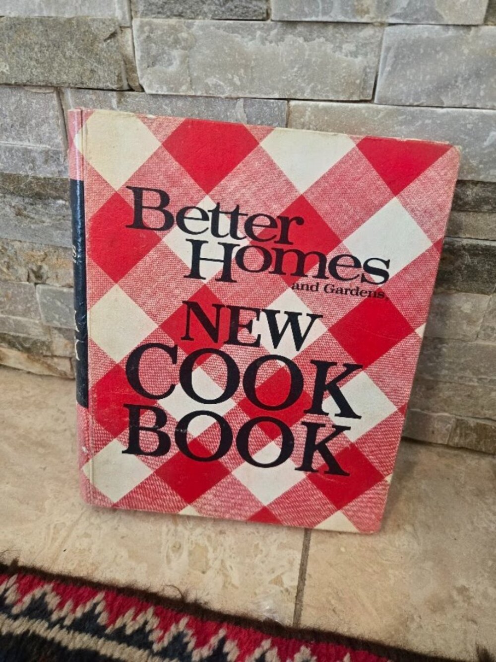 VTG 1972 Better Homes and Gardens New Cook Book 5-Ring Binder Clean, Vintage